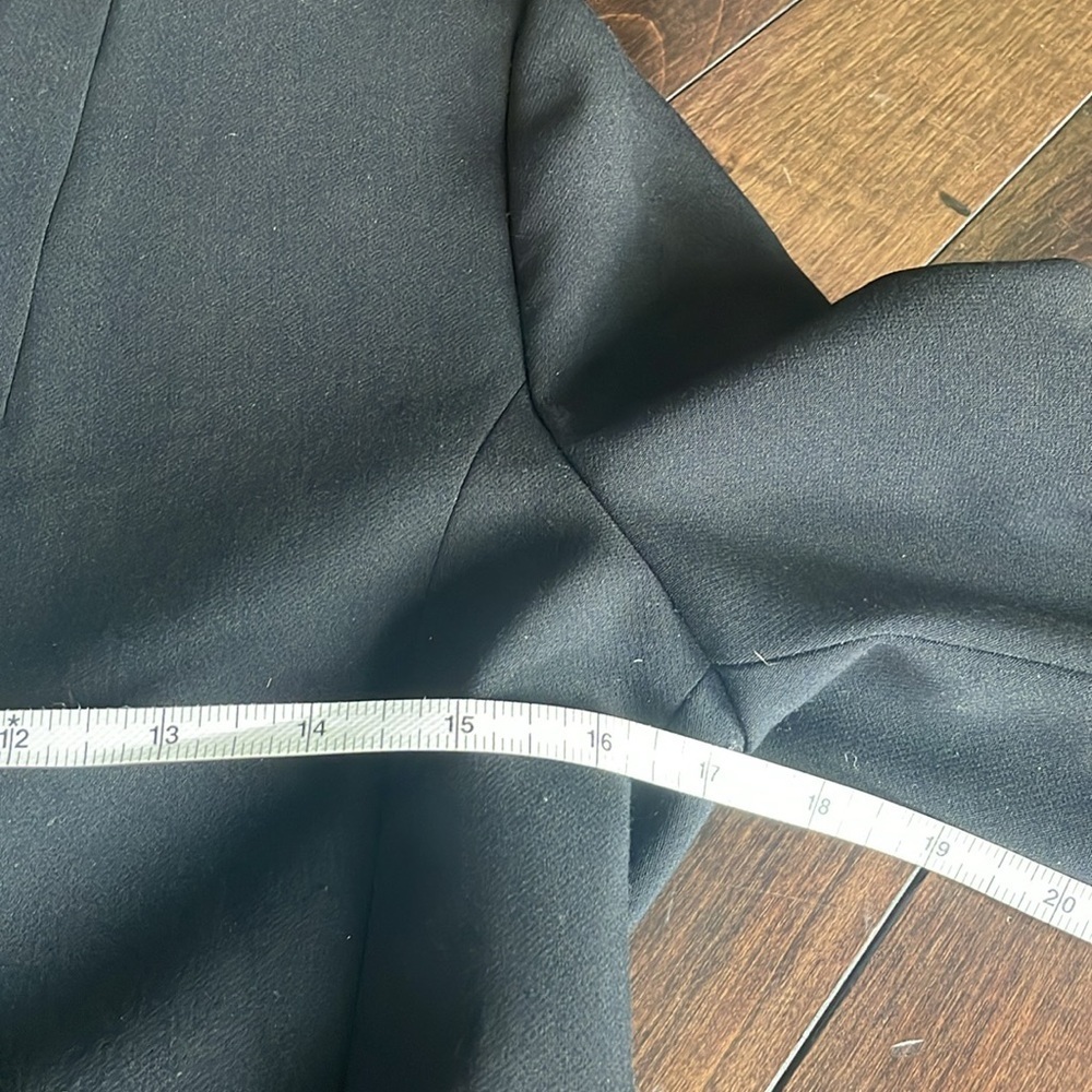 Zara Basic Collection Blazer Uncollared Hook & Ri… - image 5